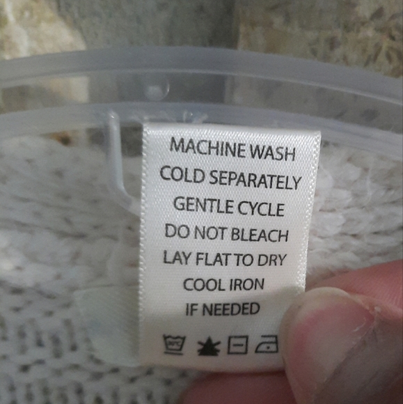 Max Studio Open Front Long Oversized Cardigan Sweater Beige Soft Size Small - Picture 6 of 12